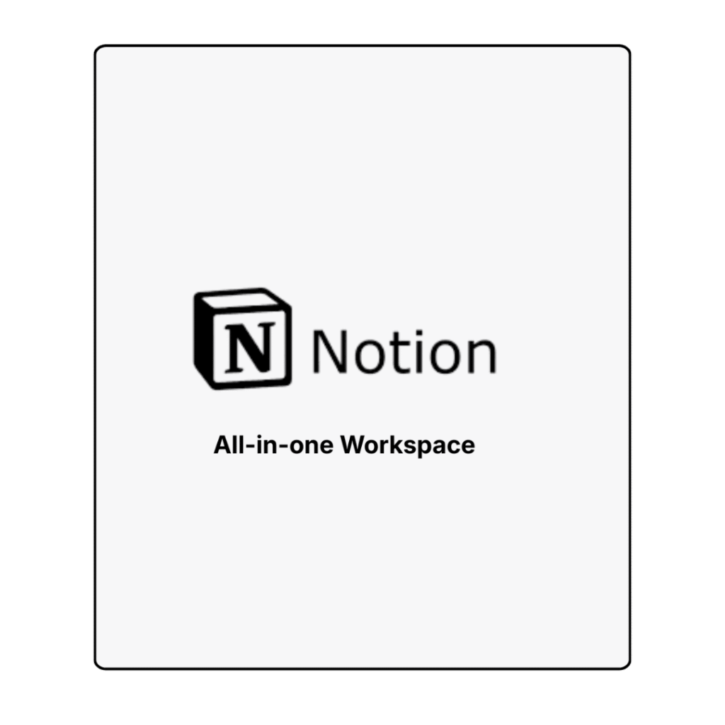 Notion, all-in-one workspace