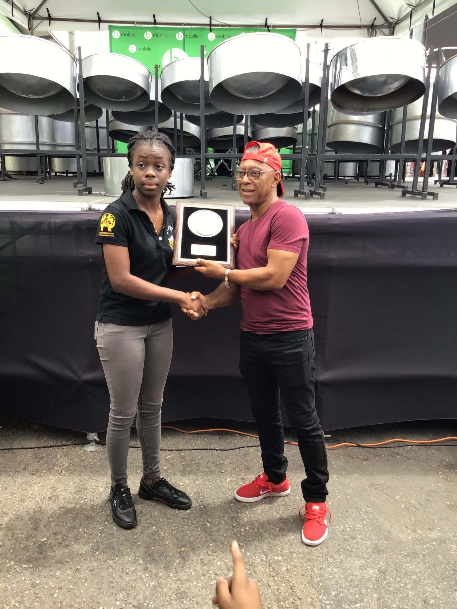 pan for blue event awardee calypsonian cro cro