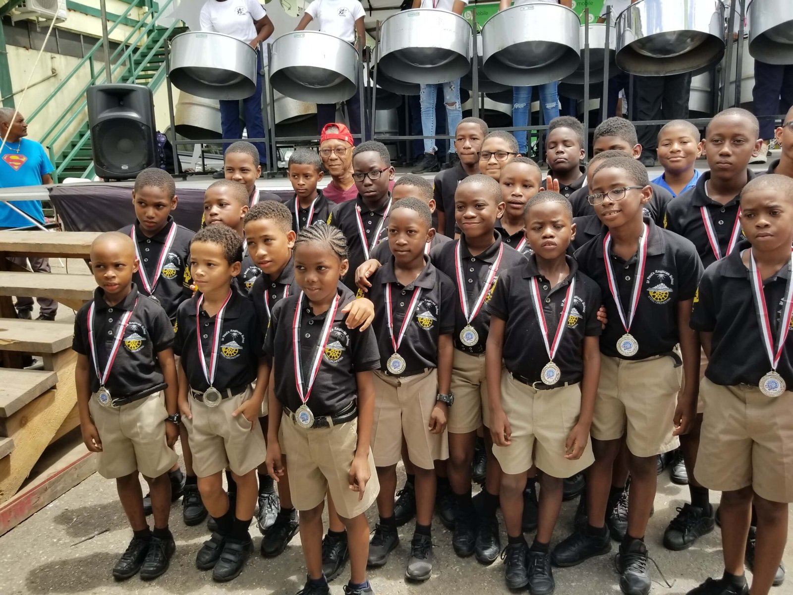 pan for blue steelband medals