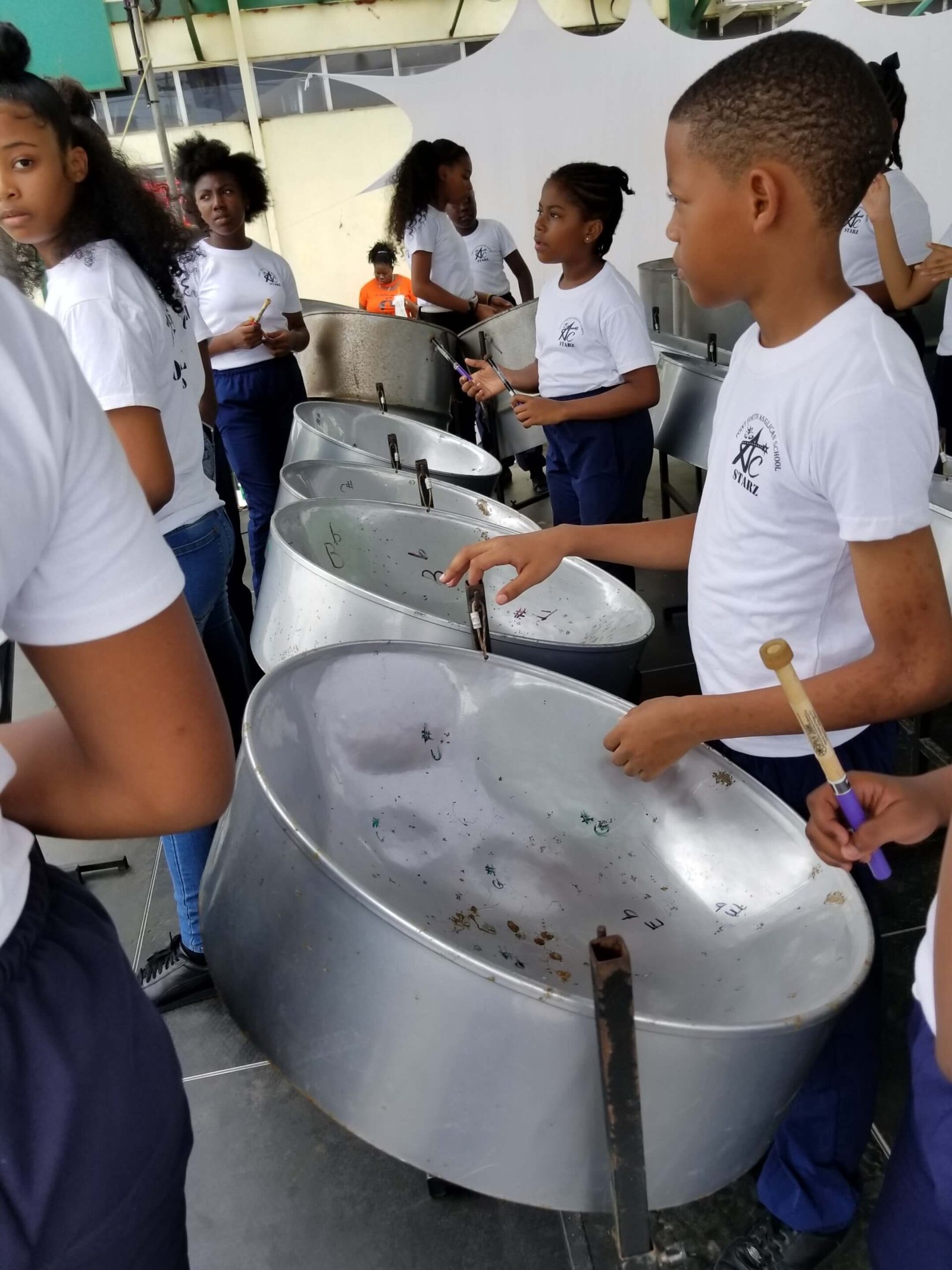 single tenor pan pan for blue steelband competition
